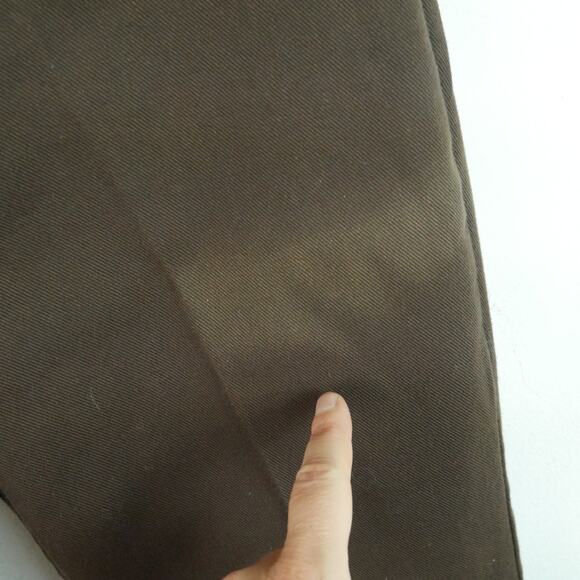 Vintage Wrangler Mens Pants Bootcut Western Rodeo Brown 70s 31 x 32 USA - Picture 2 of 11